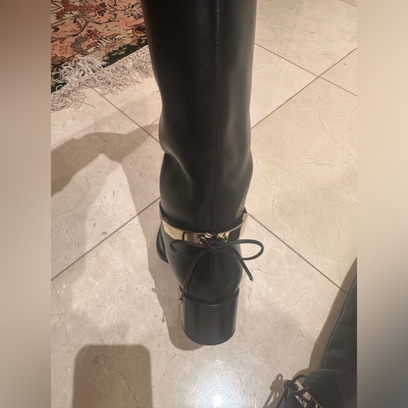 DIOR riding boots leather gold logo - Picture 9 of 11